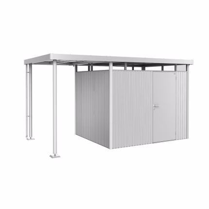 tettoia laterale ghh h3 taglia s argento metallico