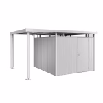 tettoia laterale ghh h5 taglia s argento metallico