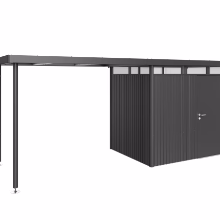tetto laterale casetta highline mis. h2 grigio scuro met.
