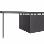 tetto laterale casetta highline mis. h4 grigio scuro met.
