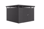 casetta highline mis. h6 grigio scuro met.. porta a due battenti