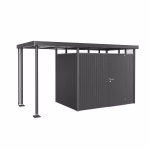tettoia laterale ghh h2 taglia s grigio scuro metallizzato