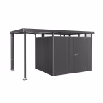 tettoia laterale ghh h3 taglia s grigio scuro metallizzato