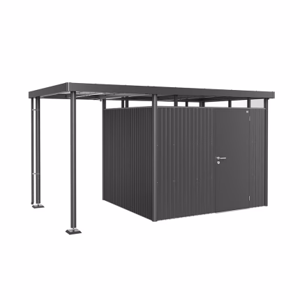 tettoia laterale ghh h3 taglia s grigio scuro metallizzato