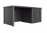 parete posteriore per tetto laterale per casetta neo grigio scuro metallizzato