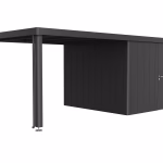 tetto laterale per casetta neo taglia 3a/3b/3c/3d grigio scuro metallizzato