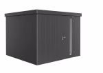 casetta neo 3c porta standard. grigio scuro metallizzato