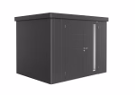 casetta neo 2c doppia porta. grigio scuro metallizzato