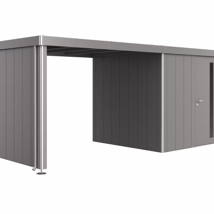 tetto laterale per casetta neo taglia 2a/2b/2c/2d grigio quarzo metallizzato