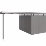 tetto laterale casetta highline mis. h5 grigio quarzo met.