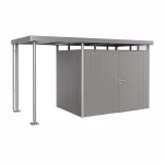 tettoia laterale ghh h2 taglia s grigio quarzo metallizzato