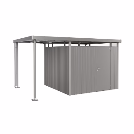 tettoia laterale ghh h4 misura s grigio quarzo metallizzato