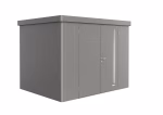 casetta neo 2c doppia porta. grigio quarzo metallizzato