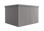 casetta neo 3d doppia porta. grigio quarzo metallizzato