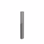 profilo collegamento per altezze diverse maxi mini per davinci grigio quarzo met.