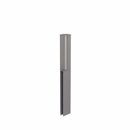 profilo collegamento per altezze diverse maxi mini per davinci grigio quarzo met.