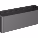 fioriera belvedere mini mis. 150 grigio scuro met.