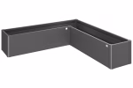 fioriera belvedere mini mis. l200 grigio scuro met.