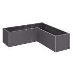 fioriera belvedere mini mis. l150 grigio scuro met.