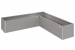 fioriera belvedere mini mis. l200 grigio quarzo met.