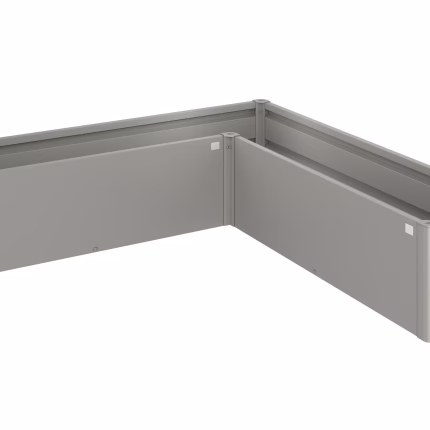 fioriera belvedere mini mis. l200 grigio quarzo met.