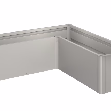 fioriera belvedere mini mis. l150 grigio quarzo met.