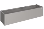 fioriera belvedere mini mis. 200 grigio quarzo met.