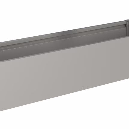 fioriera belvedere mini mis. 200 grigio quarzo met.