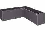 fioriera belvedere midi mis. l200 grigio scuro met.