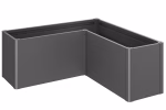 fioriera belvedere midi mis. l150 grigio scuro met.