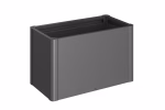 fioriera belvedere midi mis. 100 grigio scuro met.