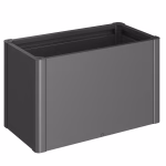 fioriera belvedere midi mis. 100 grigio scuro met.