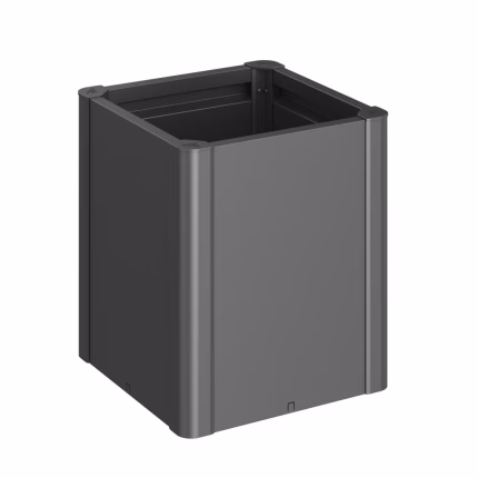 fioriera belvedere midi mis. 50 grigio scuro met.