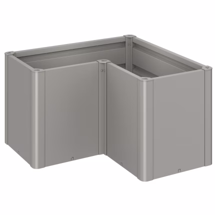 fioriera belvedere midi mis. l100 grigio quarzo met.