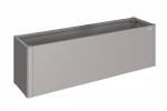 fioriera belvedere midi mis. 200 grigio quarzo met.