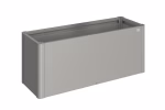 fioriera belvedere midi mis. 150 grigio quarzo met.