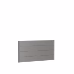 pannello parete per frangivista senza vetro acrilico 180x90 quarzo grigio metallico