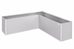 fioriera belvedere midi mis. l200 argento met.