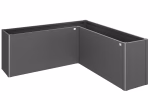 fioriera belvedere maxi mis. l200 grigio scuro met.