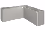 fioriera belvedere maxi mis. l200 grigio quarzo met.