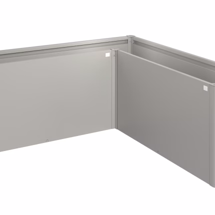 fioriera belvedere maxi mis. l200 grigio quarzo met.