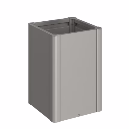 fioriera belvedere maxi mis. 50 grigio quarzo met.