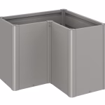 fioriera belvedere maxi mis. l100 grigio quarzo met.