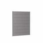 pannello parete per frangivista senza vetro acrilico 150x180 grigio quarzo metallico