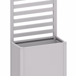 struttura sostenimento piante (1 pz.) per 1m di lato/ misura 100 argento met.