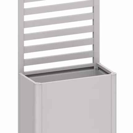 struttura sostenimento piante (1 pz.) per 1m di lato/ misura 100 argento met.