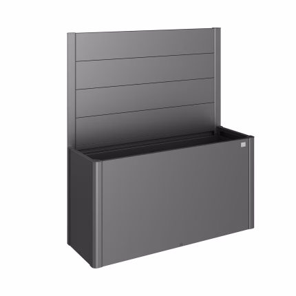 frangivista per fioriera belvedere (1pz.) senza vetro acrilico misura 150 grigio scuro met.