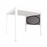 tenda a caduta zip mis. 3.5 m bianco
