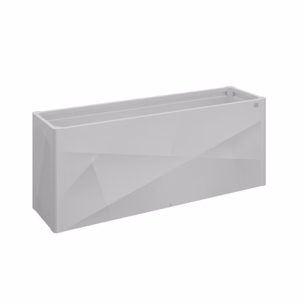 belvedere maxi mis. 2x0.5 m x design argento met.allic