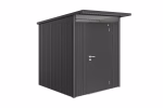 casetta avantgarde mis. a1 grigio scuro metallizzato con porta standard